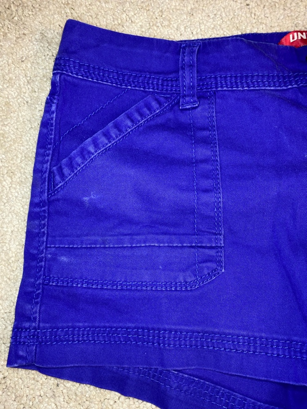 UNIONBAY Bright Royal Blue Women's Jean Shorts - Picture 2 of 4